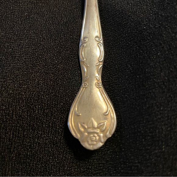 JELLY SERVER Silverplate Pierced 1907 NORMA National Silver Co Flatware Serving - Picture 2 of 5